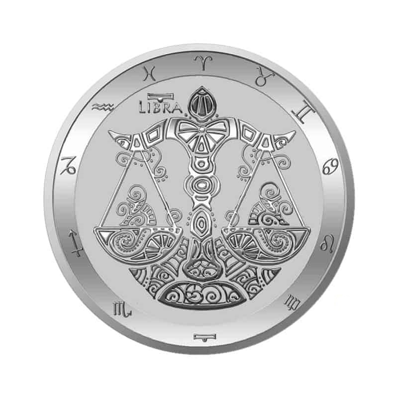 Stříbrná mince 1 oz Váhy Zodiac Limitovaná edice