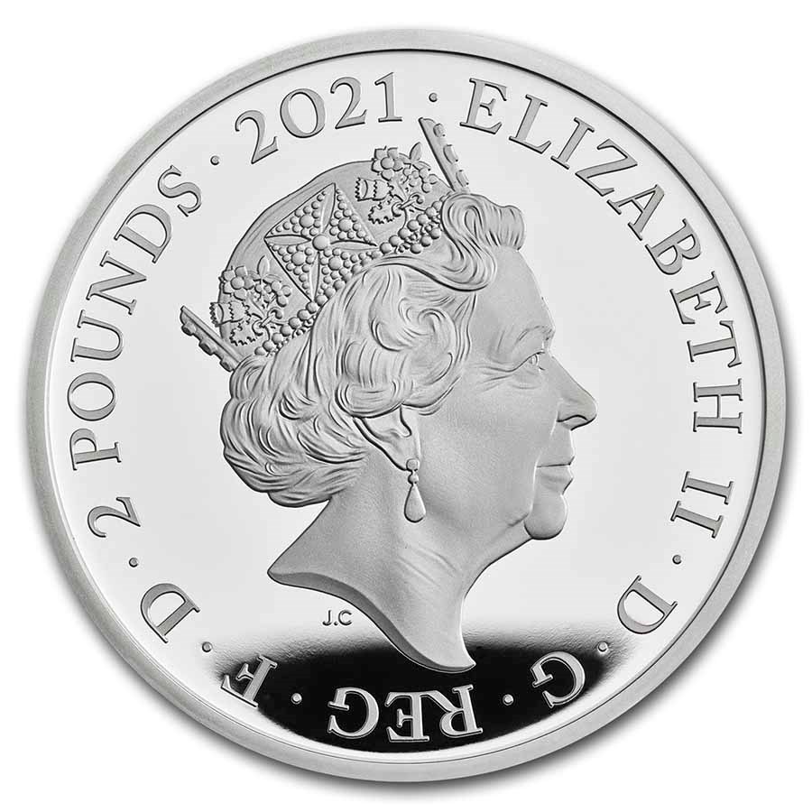 Stříbrná mince 1 oz The Who 2021 Proof