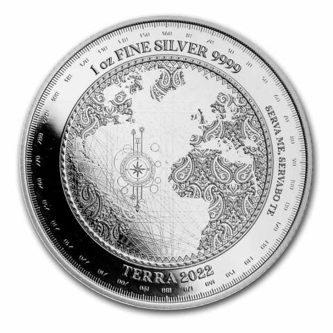Stříbrná mince 1 oz Terra 2022 Proof
