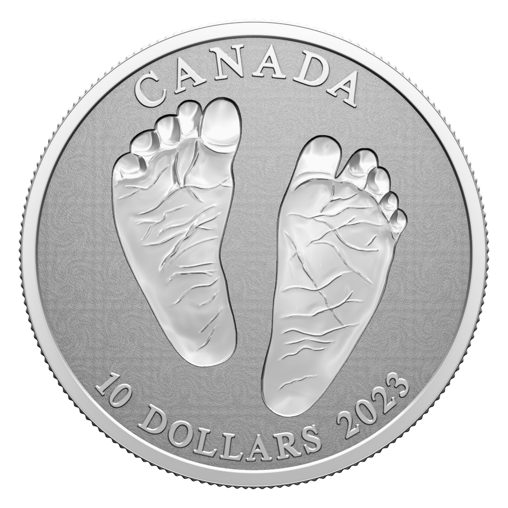 Stříbrná mince 1/2 oz Vítej na světě 2023 Proof