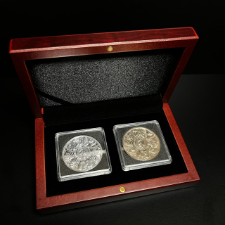 Královská stříbrná sada 2x 2 oz Queen's Beasts Completer 2021